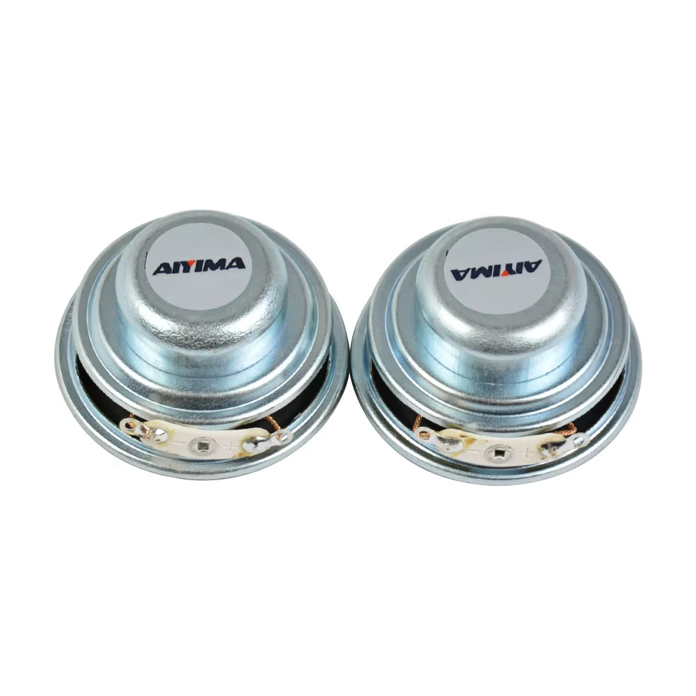 2Pcs 40MM Mini Audio Portable Speakers 16 Core 4 Ohm 5W Full Range Speaker Rubber Side Ndfeb Magnetic Speaker
