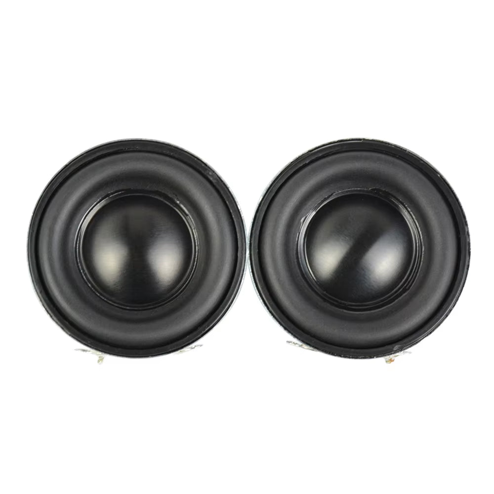 2Pcs 40MM Mini Audio Portable Speakers 16 Core 4 Ohm 5W Full Range Speaker Rubber Side Ndfeb Magnetic Speaker