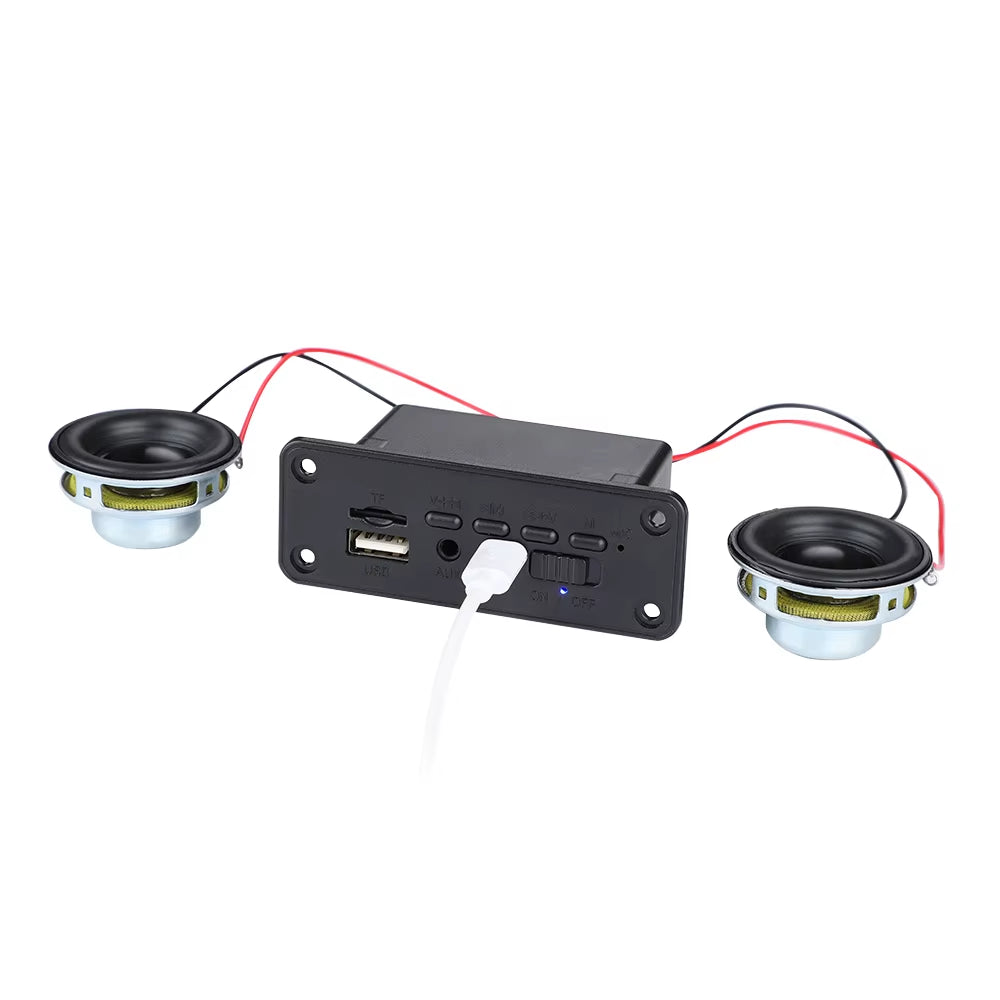2Pcs 40MM Mini Audio Portable Speakers 16 Core 4 Ohm 5W Full Range Speaker Rubber Side Ndfeb Magnetic Speaker
