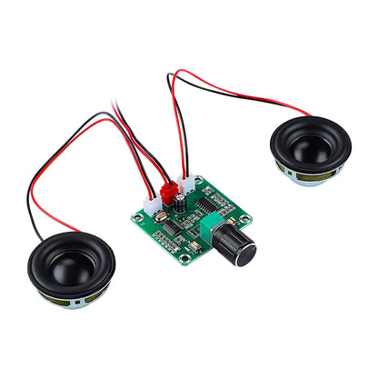 2Pcs 40MM Mini Audio Portable Speakers 16 Core 4 Ohm 5W Full Range Speaker Rubber Side Ndfeb Magnetic Speaker