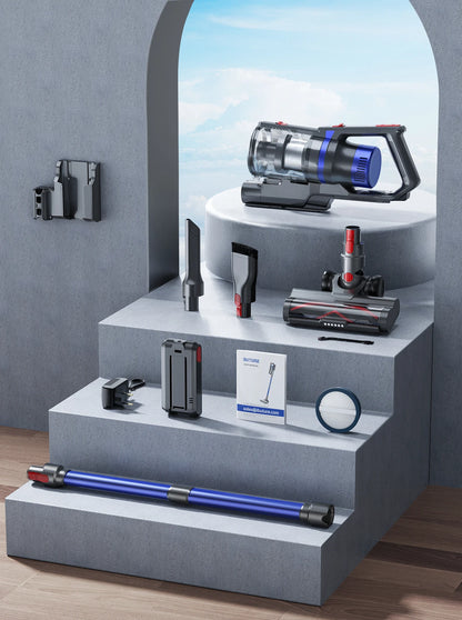 JR500 Cordless Vacuum Cleaners Handheld 55 Mins 36000PA Suction Power Home Appliance 1.2L Dust Cup Removable Battery